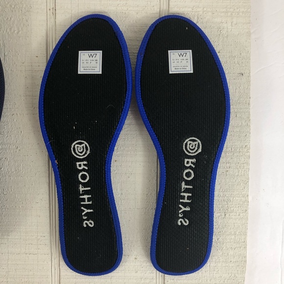 ROTHY'S The Loafer Navy Heather size 7 - Picture 14 of 15